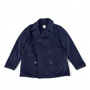 Gap Wool Blend Pea Coat Button Up Kids Sz 2XL Navy